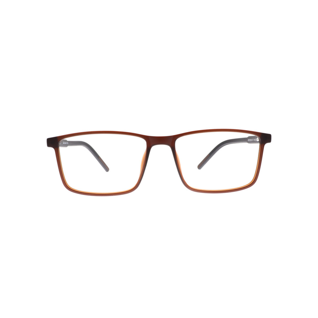Diba 9009c5 For Men Eyeglasses Square Matte brown Size 54-17-146
