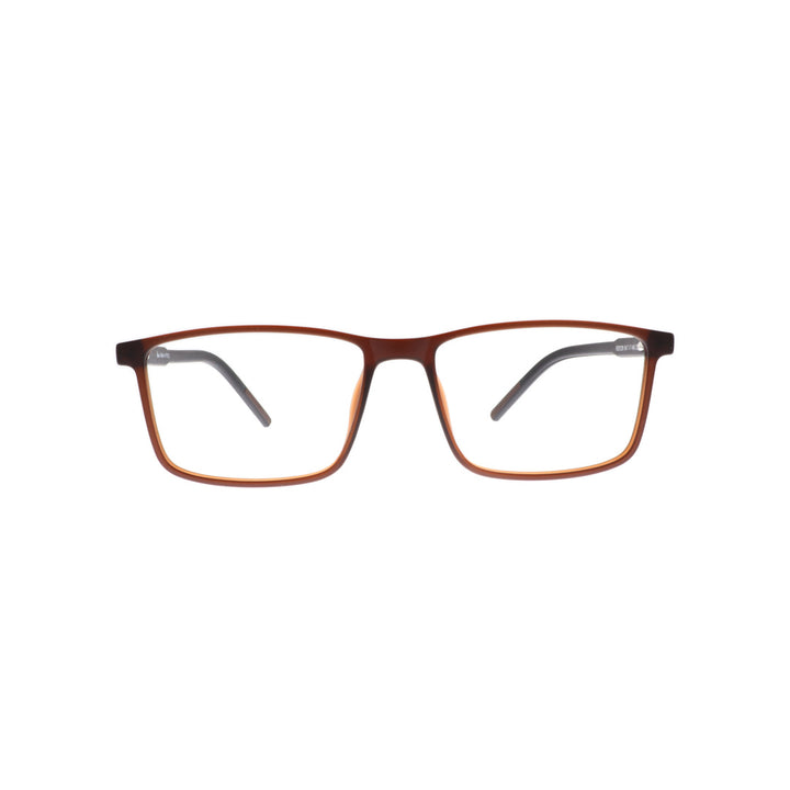 Diba 9009c5 For Men Eyeglasses Square Matte brown Size 54-17-146