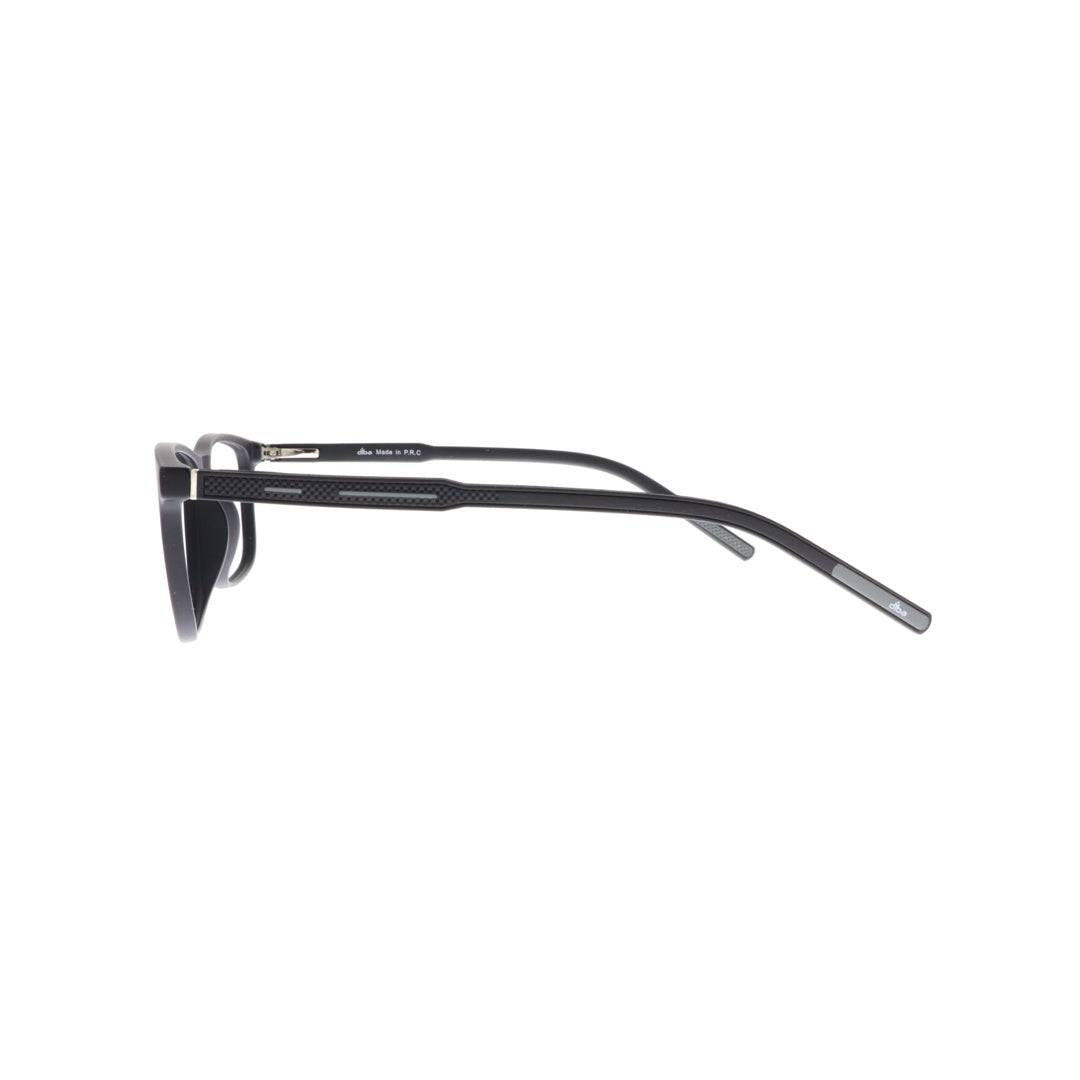 Diba 9010c3 For Men Eyeglasses Square matte black Size 53-16-146