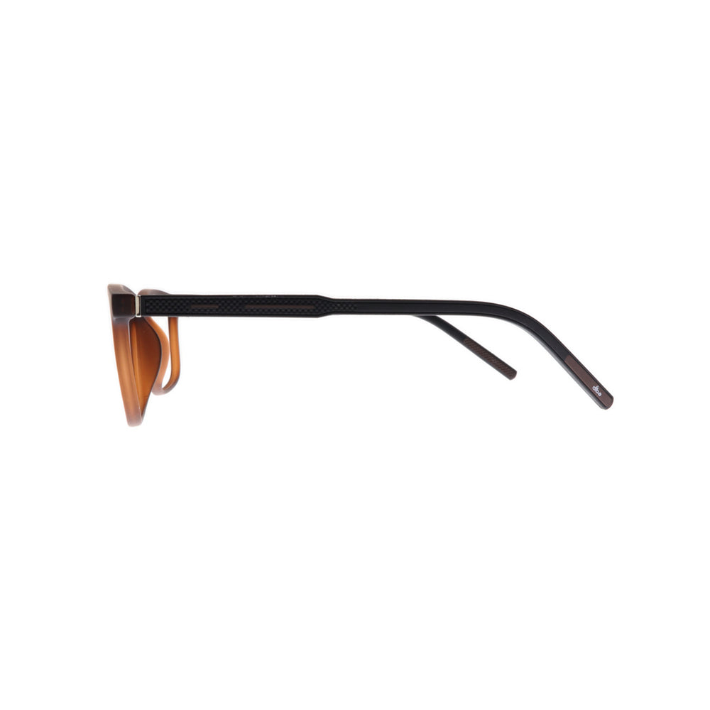 Diba 9010c5 For Men Eyeglasses Square Matte brown Size 53-16-146