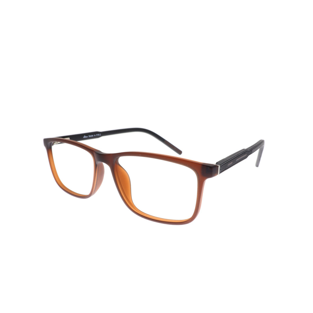 Diba 9010c5 For Men Eyeglasses Square Matte brown Size 53-16-146