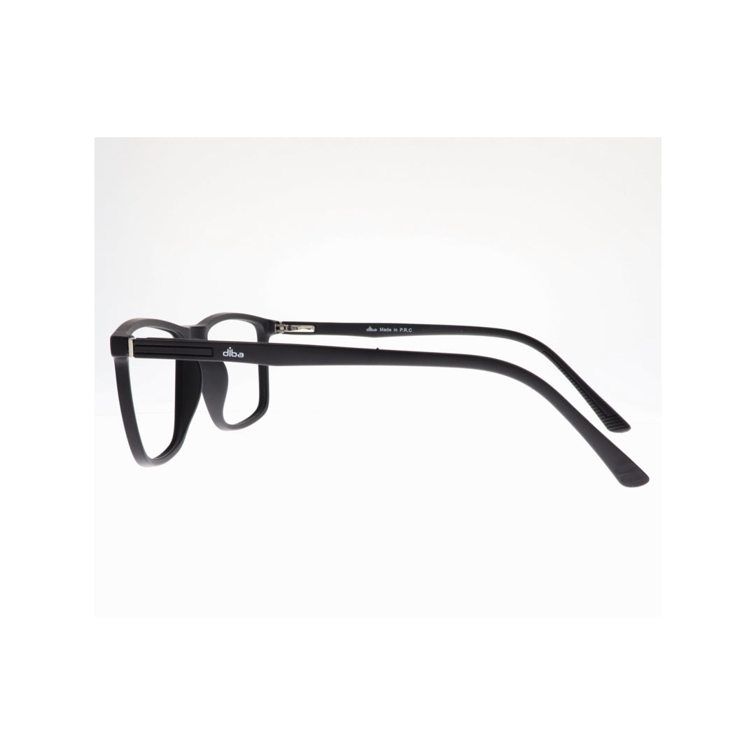 Diba 9011c1 For Unisex Eyeglasses Square matte black Size 54-18-146