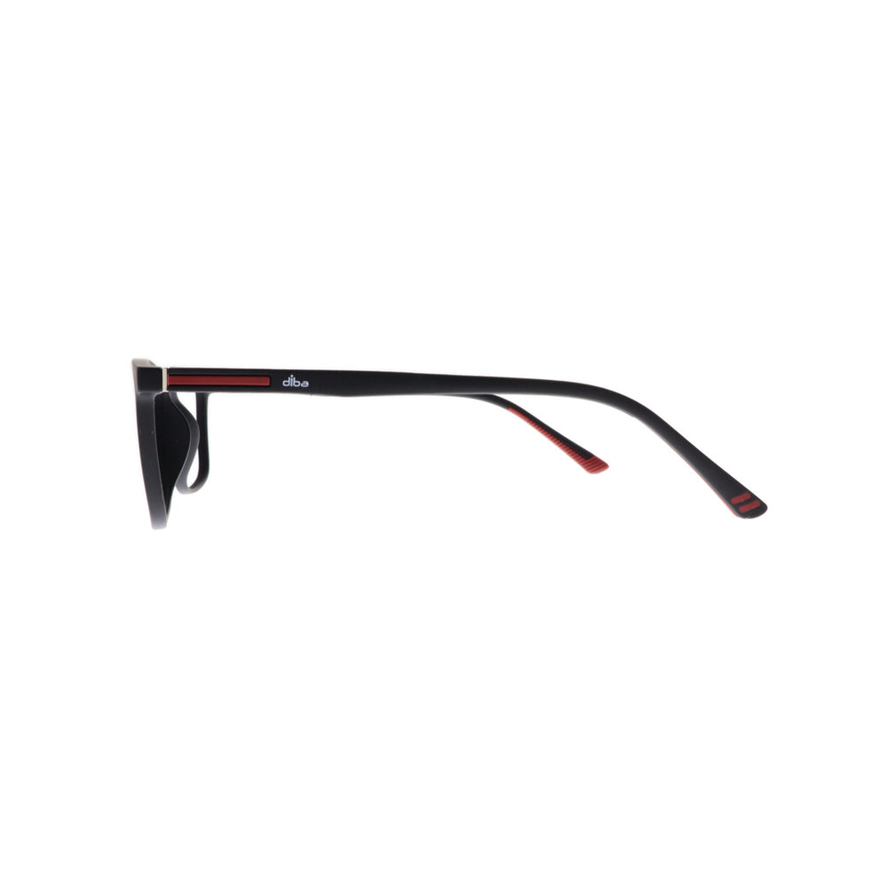Diba 9012c2 For Unisex Eyeglasses Square matte black Size 54-18-146