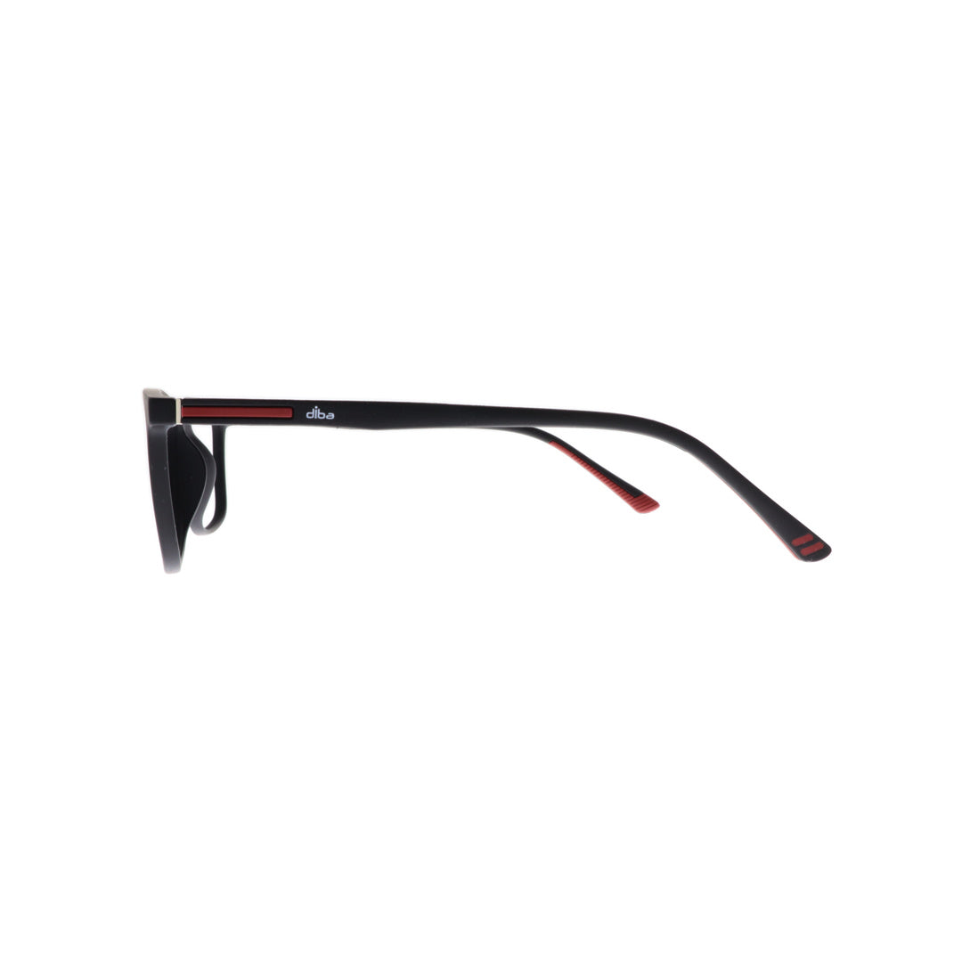 Diba 9012c2 For Unisex Eyeglasses Square matte black Size 54-18-146