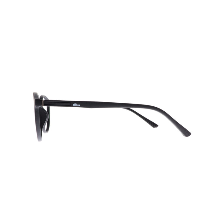 Diba 9013c1 For Unisex Eyeglasses Round matte black Size 49-19-146
