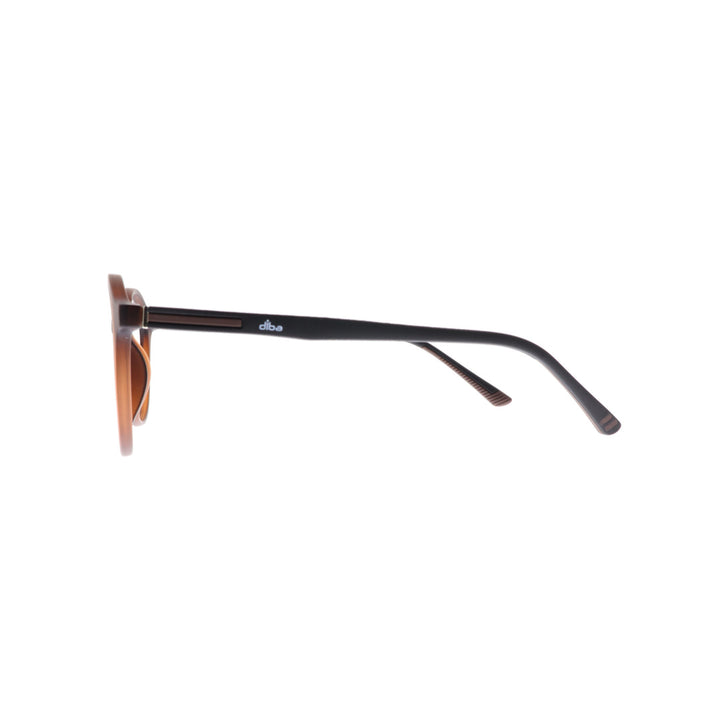 Diba 9014c5 For Unisex Eyeglasses Round dark brown Size 49-19-146
