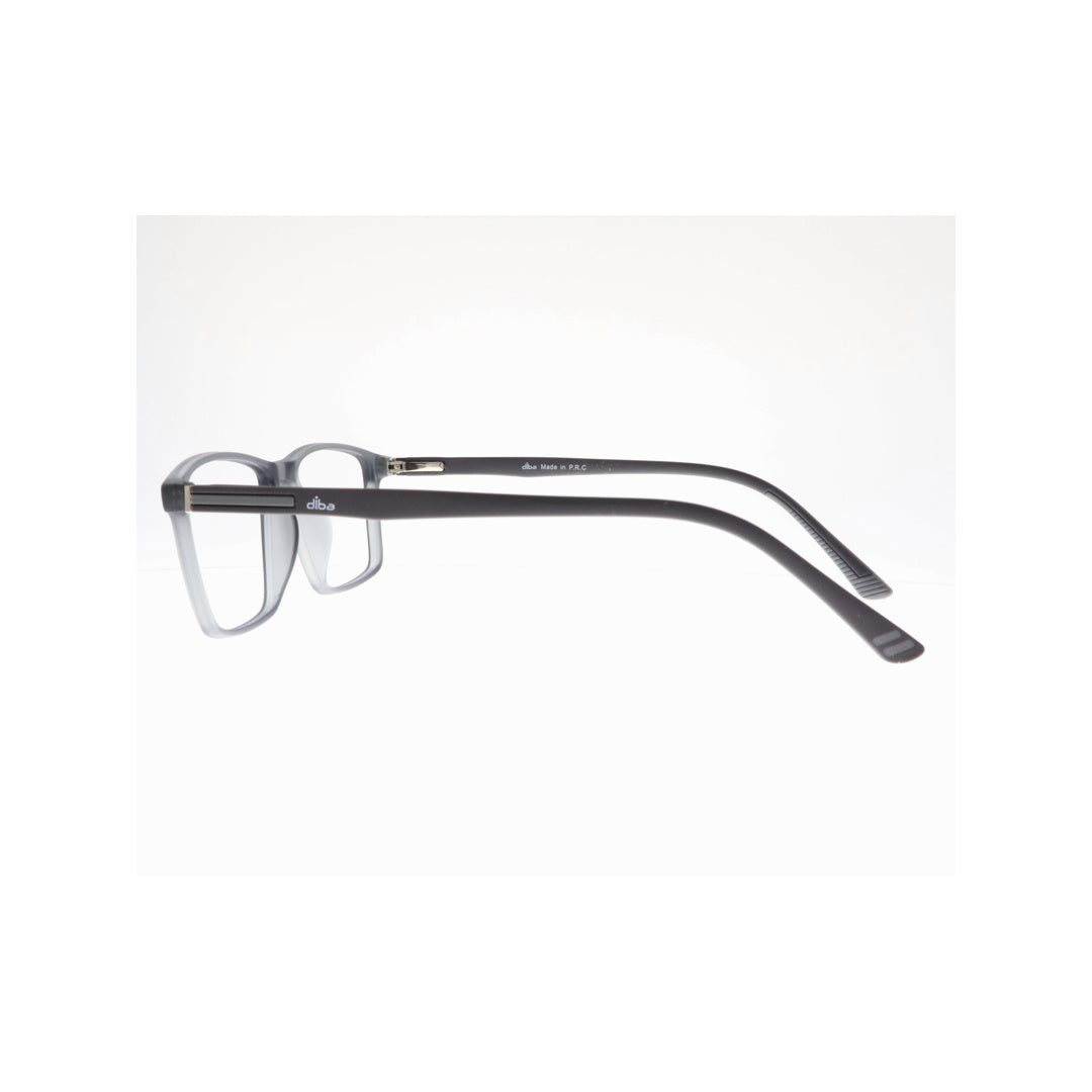 Diba 9015C6 For Unisex Eyeglasses Square MATTE GREY Size 51-16-146