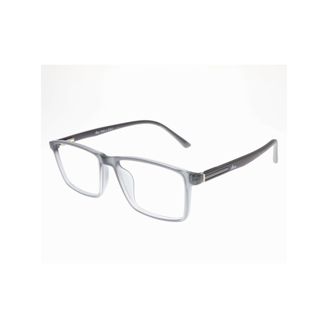 Diba 9015C6 For Unisex Eyeglasses Square MATTE GREY Size 51-16-146