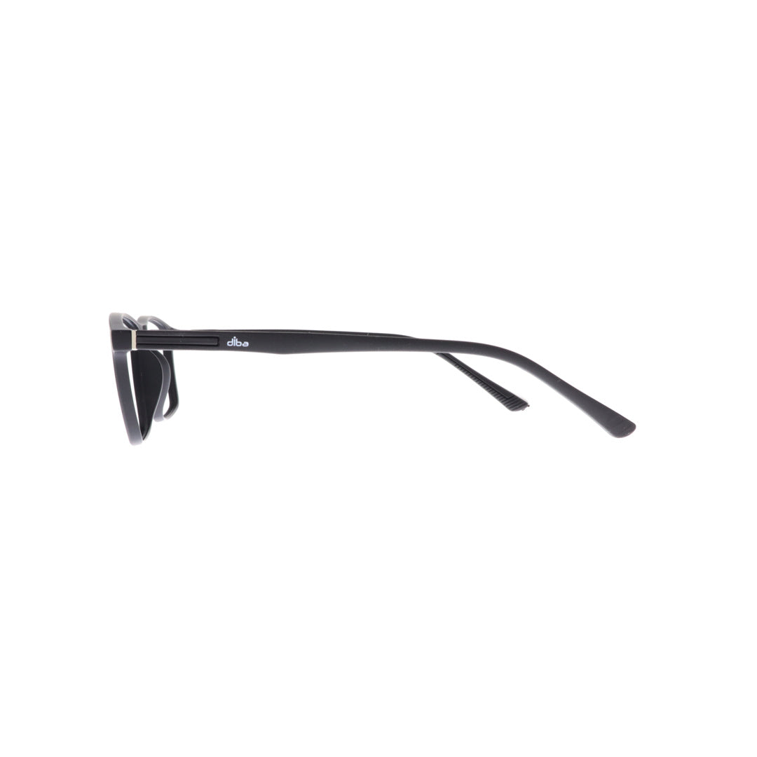 Diba 9015c1 For Men Eyeglasses Square matte black Size 51-16-146