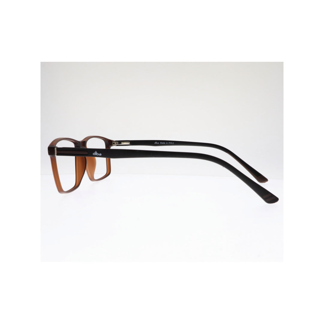 Diba 9015c5 For Unisex Eyeglasses Square brown Size 51-16-146