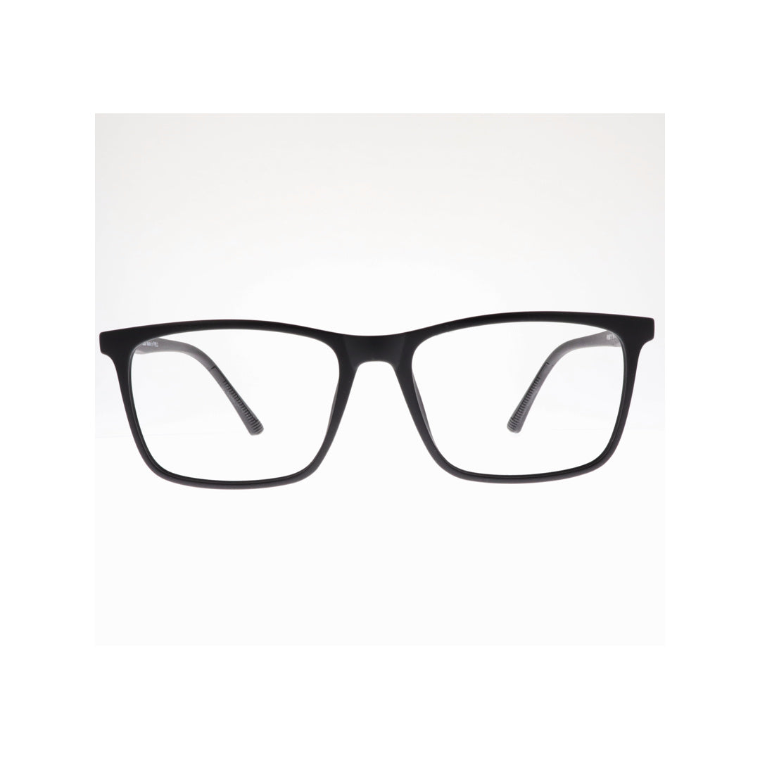 Diba 9016C1 For Unisex Eyeglasses Square MATTE BLACK Size 54-17-146