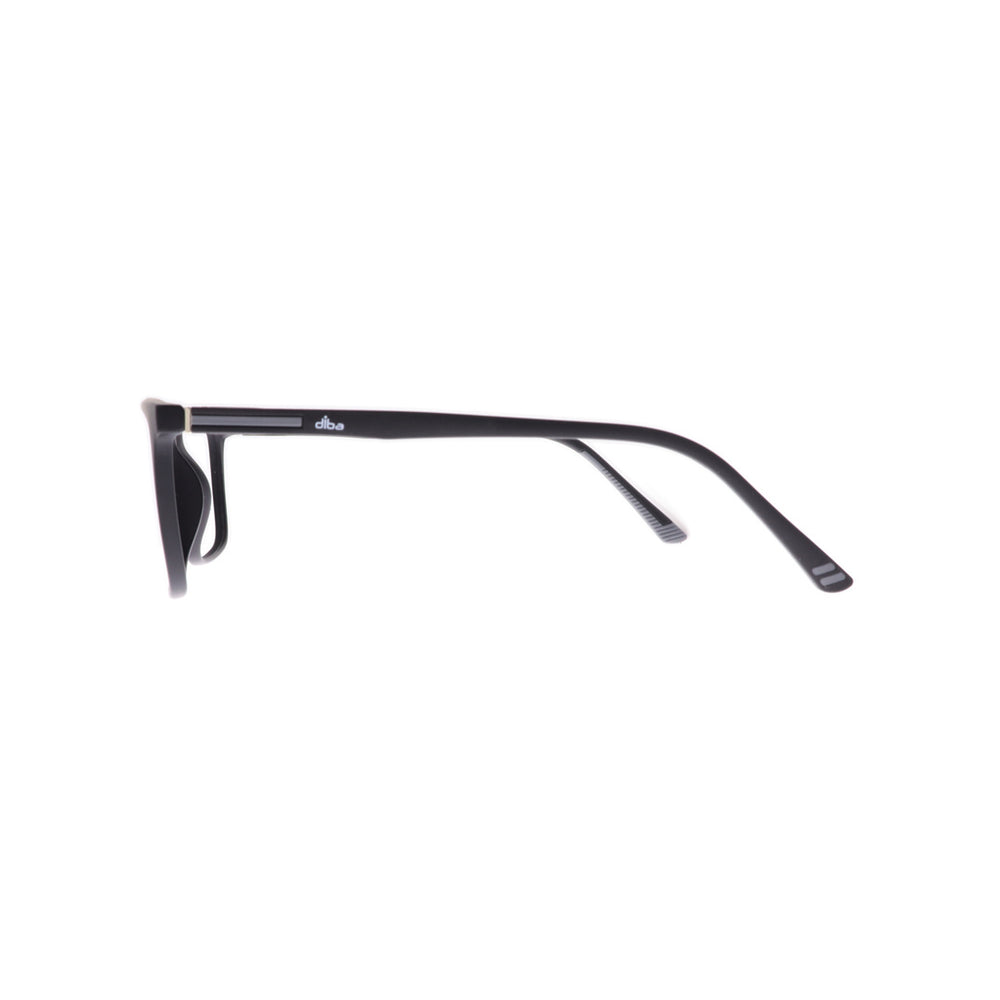 Diba 9016c3 For Men Eyeglasses Square matte black Size 54-17-146