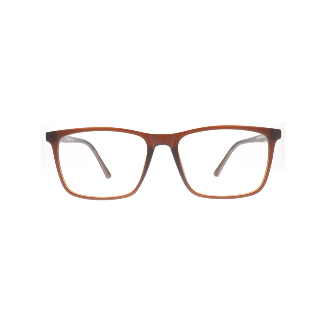 Diba 9016c5 For Men Eyeglasses Square matte brown Size 54-17-146