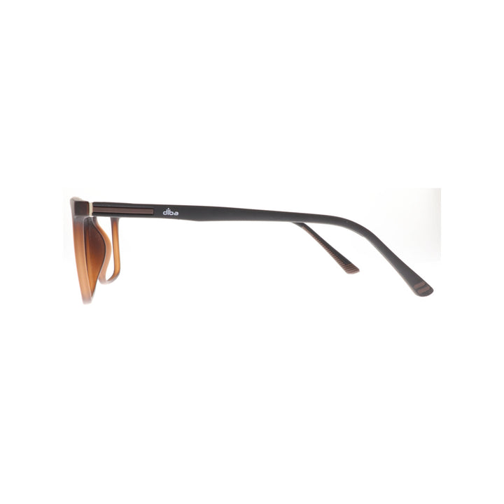 Diba 9016c5 For Men Eyeglasses Square matte brown Size 54-17-146