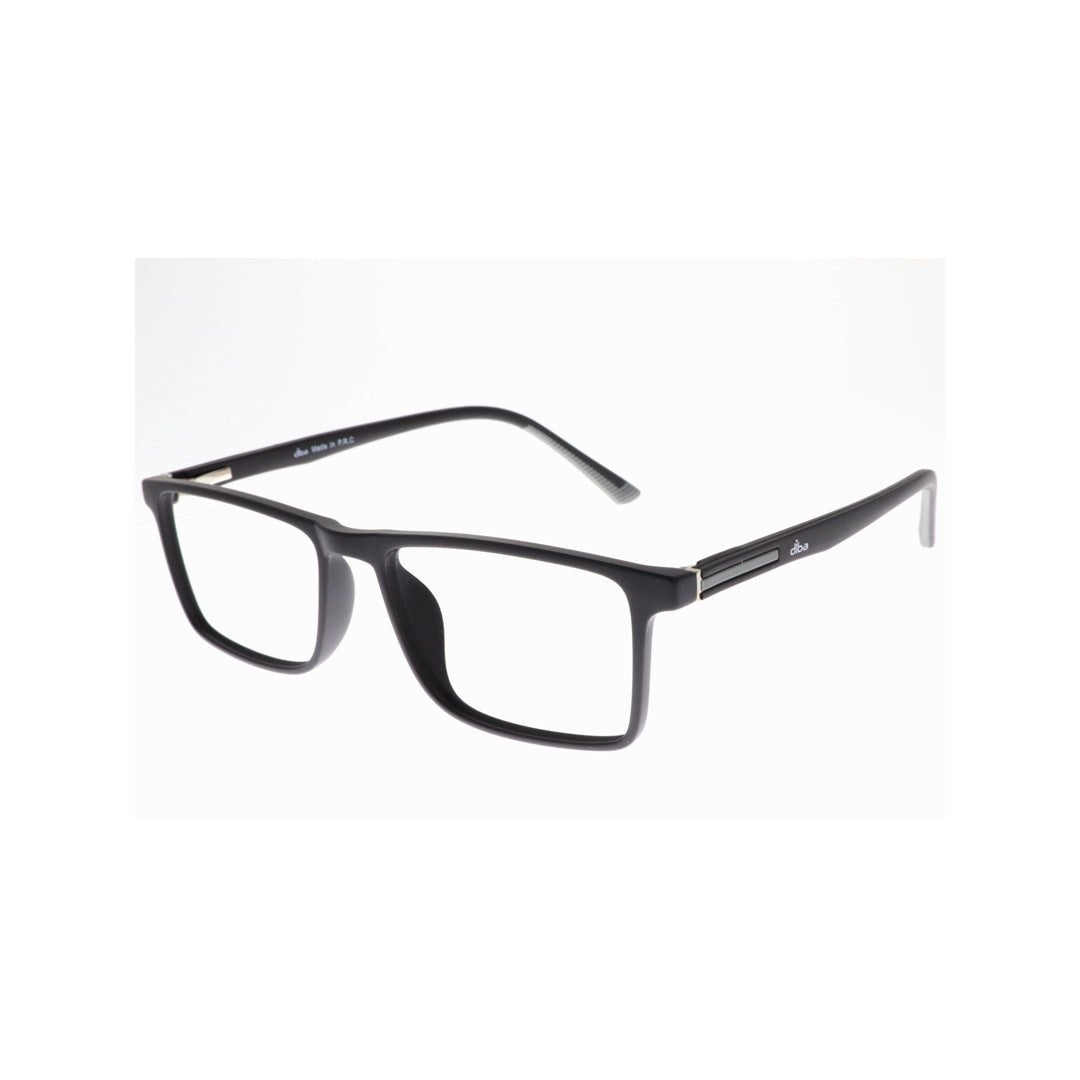 Diba 9017c3 For Unisex Eyeglasses Square matte black Size 50-16-146