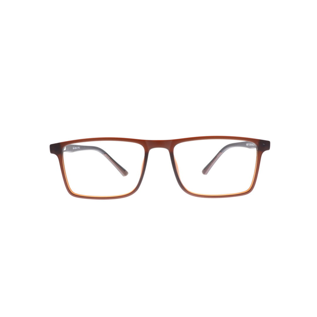 Diba 9017c5 For Men Eyeglasses Square Matte brown Size 50-16-146