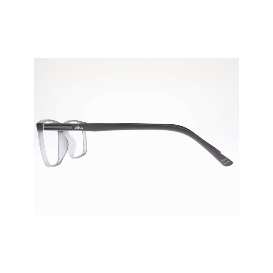 Diba 9018C6 For Unisex Eyeglasses Square MATTE GREY Size 51-17-146