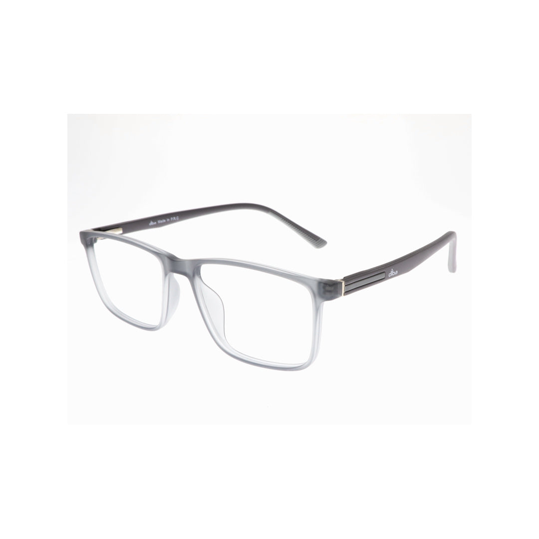 Diba 9018C6 For Unisex Eyeglasses Square MATTE GREY Size 51-17-146