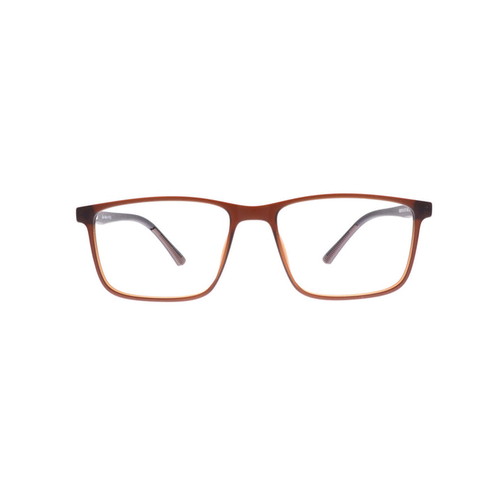 Diba 9018c5 For Men Eyeglasses Square Matte brown Size 51-17-146