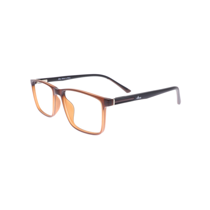 Diba 9018c5 For Men Eyeglasses Square Matte brown Size 51-17-146
