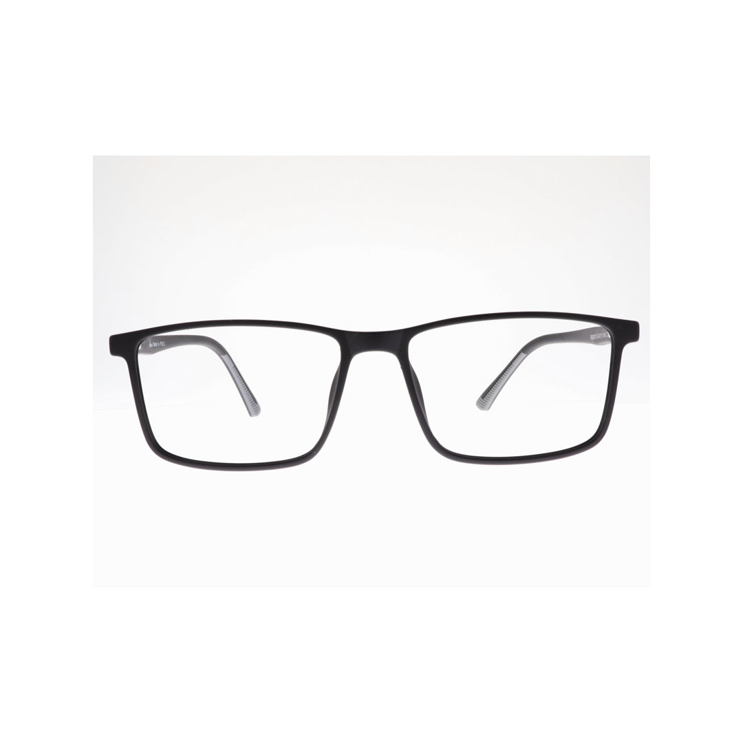 Diba 9019c3 For Unisex Eyeglasses Square matte black Size 54-17-146