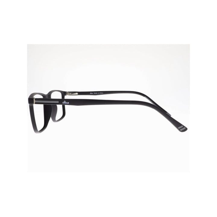 Diba 9019c3 For Unisex Eyeglasses Square matte black Size 54-17-146