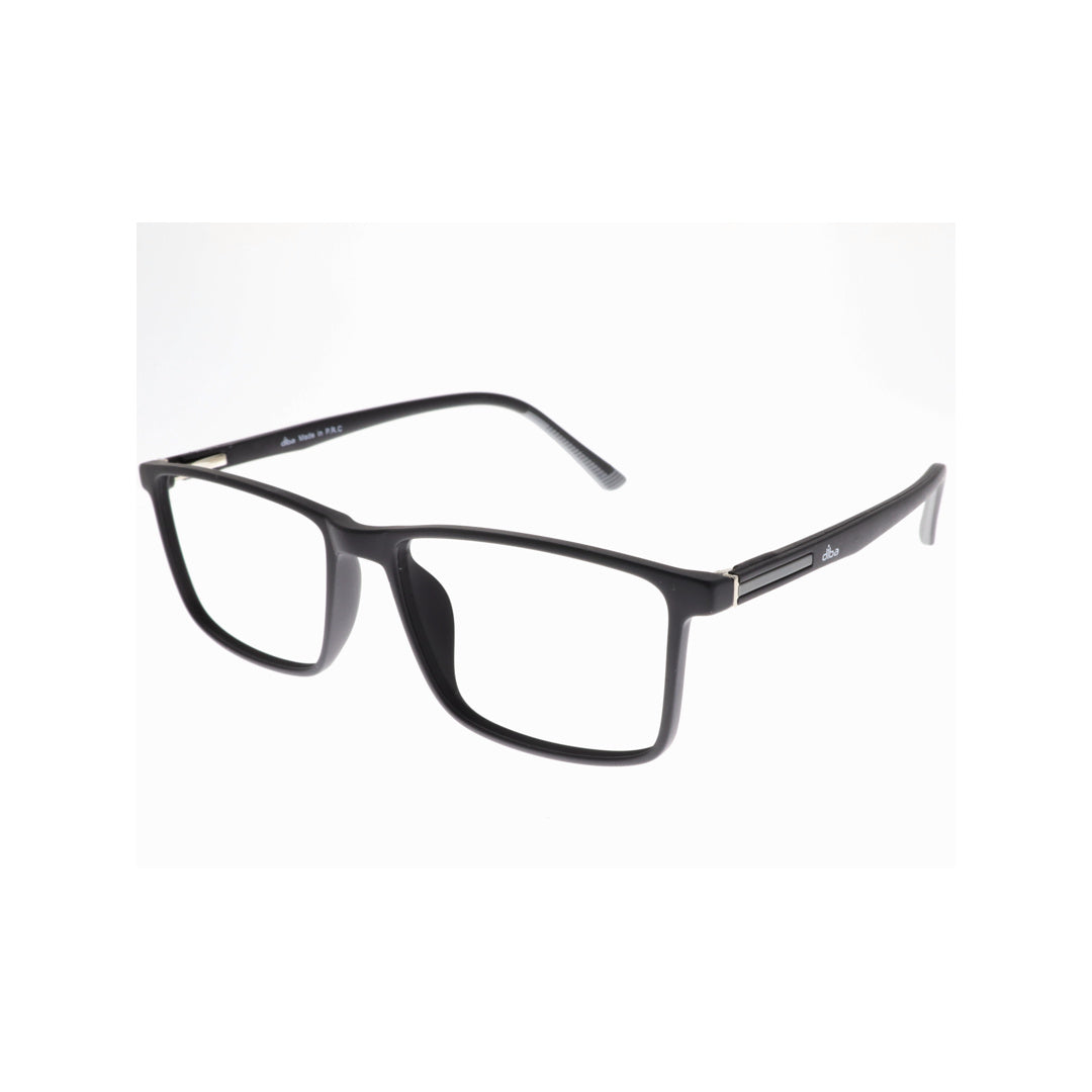 Diba 9019c3 For Unisex Eyeglasses Square matte black Size 54-17-146