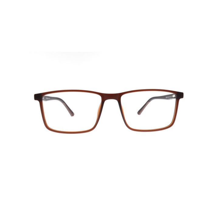 Diba 9019c5 For Men Eyeglasses Square Matte brown Size 54-17-146
