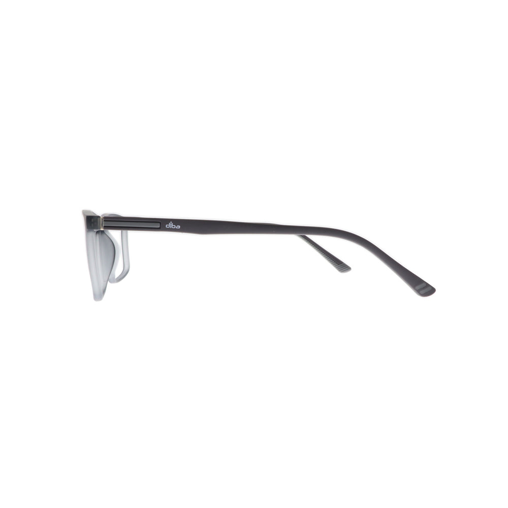Diba 9019c6 For Men Eyeglasses Square matte gray Size 54-17-146