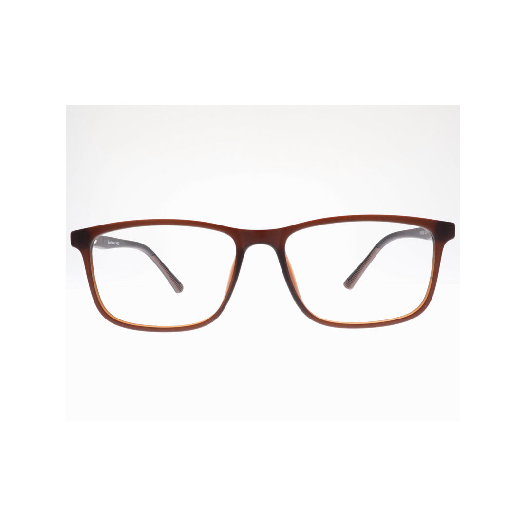 Diba 9020C5 For Unisex Eyeglasses Square MATTE BROWN Size 53-16-146