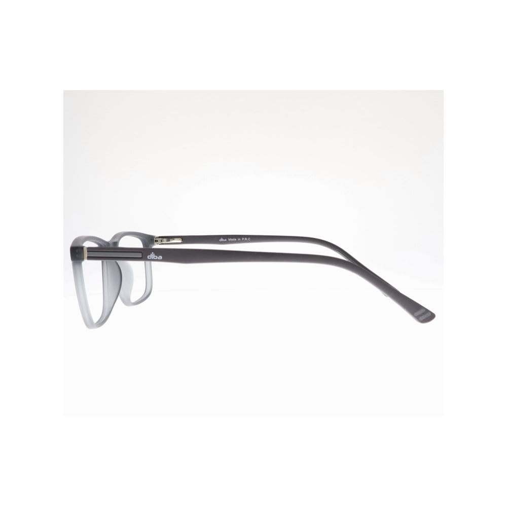 Diba 9020C6 For Unisex Eyeglasses Square MATTE GREY Size 53-16-146