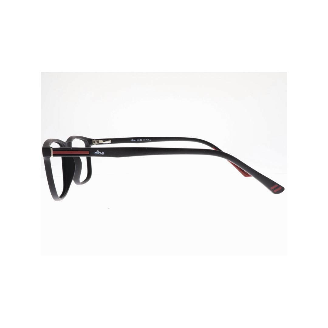 Diba 9020c2 For Unisex Eyeglasses Square matte black Size 53-16-146