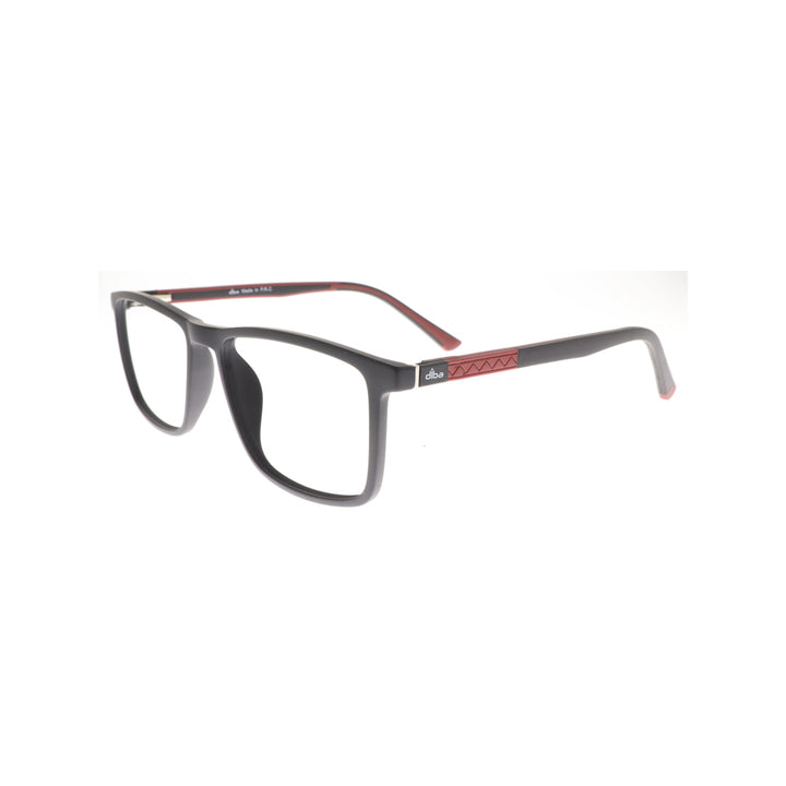 Diba 9021c2 For Unisex Eyeglasses Square matte black Size 54-18-146