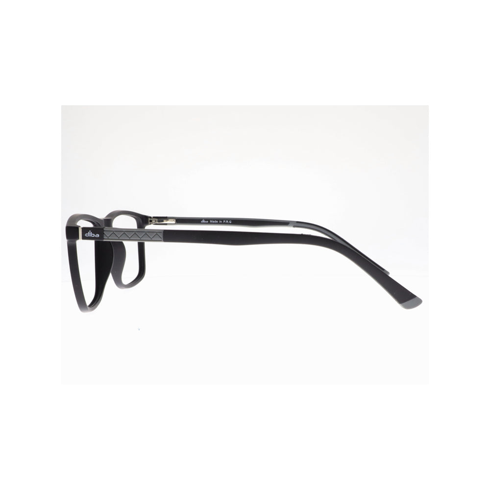 Diba 9021c3 For Unisex Eyeglasses Square matte black Size 54-18-146