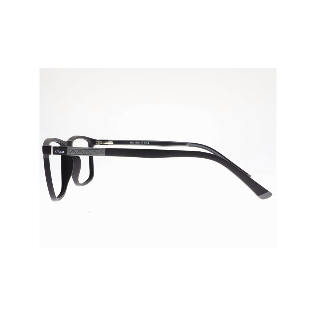 Diba 9021c3 For Unisex Eyeglasses Square matte black Size 54-18-146