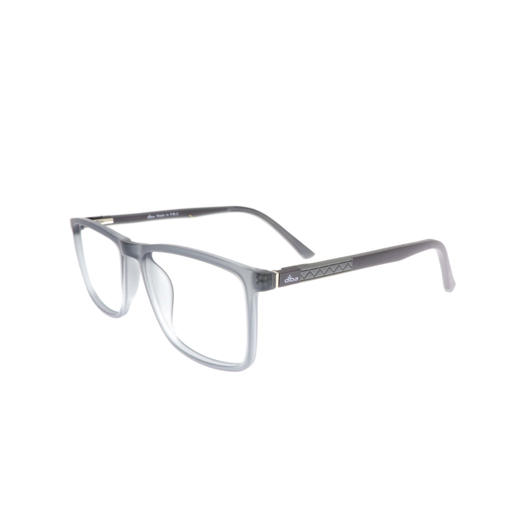 Diba 9021c6 For Men Eyeglasses Square gray Size 54-18-146