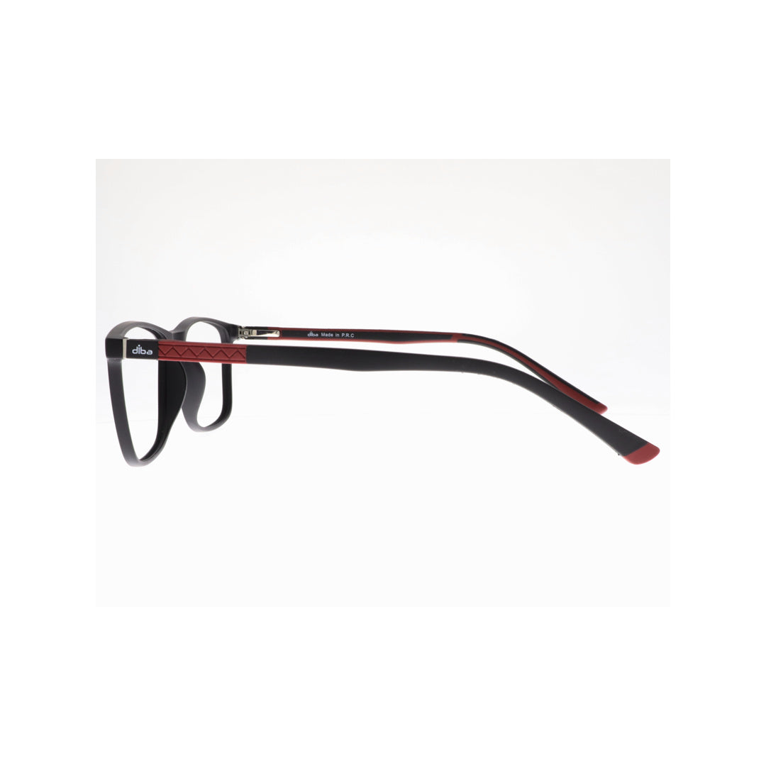 Diba 9022c2 For Unisex Eyeglasses Square matte black Size 54-18-146