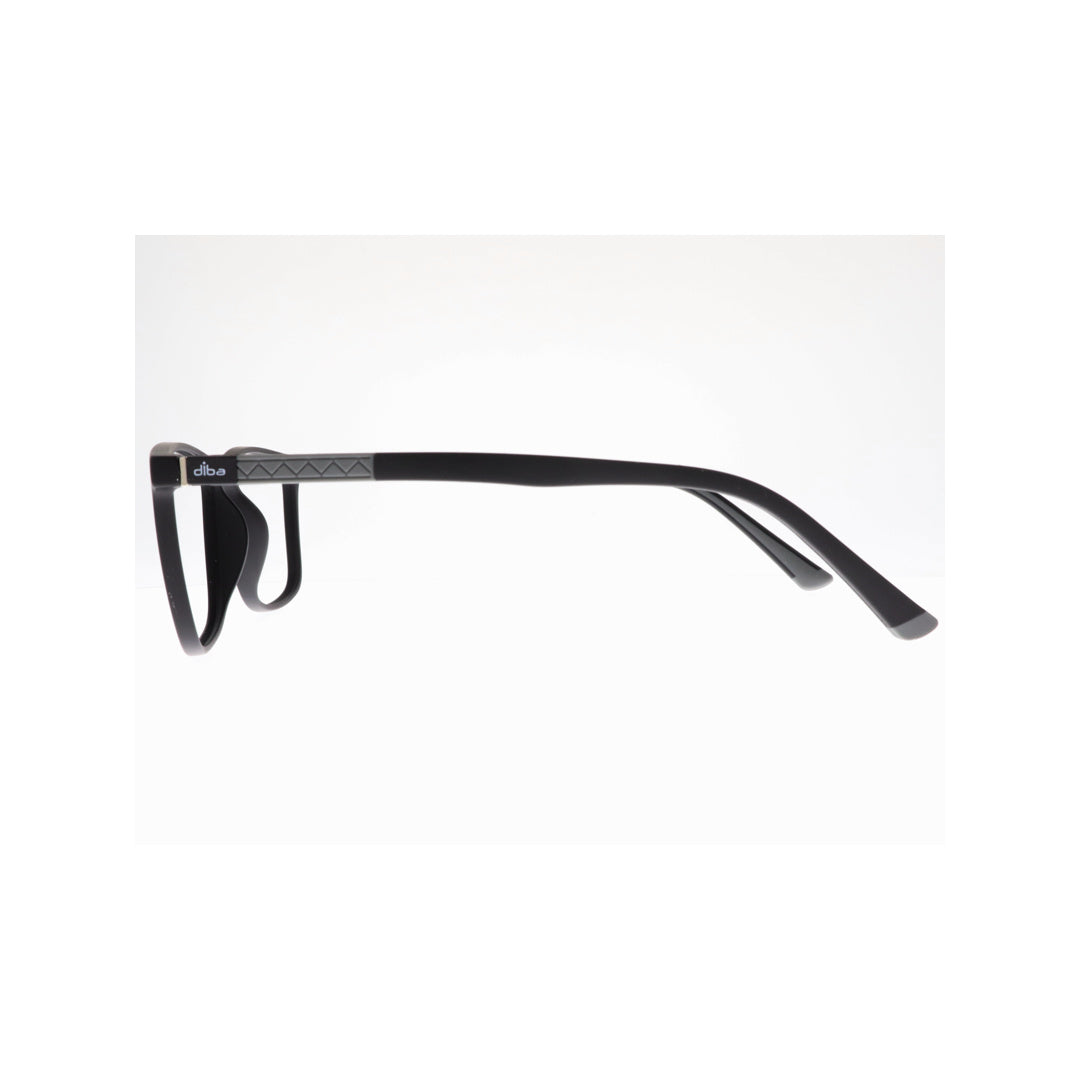 Diba 9022c3 For Unisex Eyeglasses Square matte black Size 54-18-146