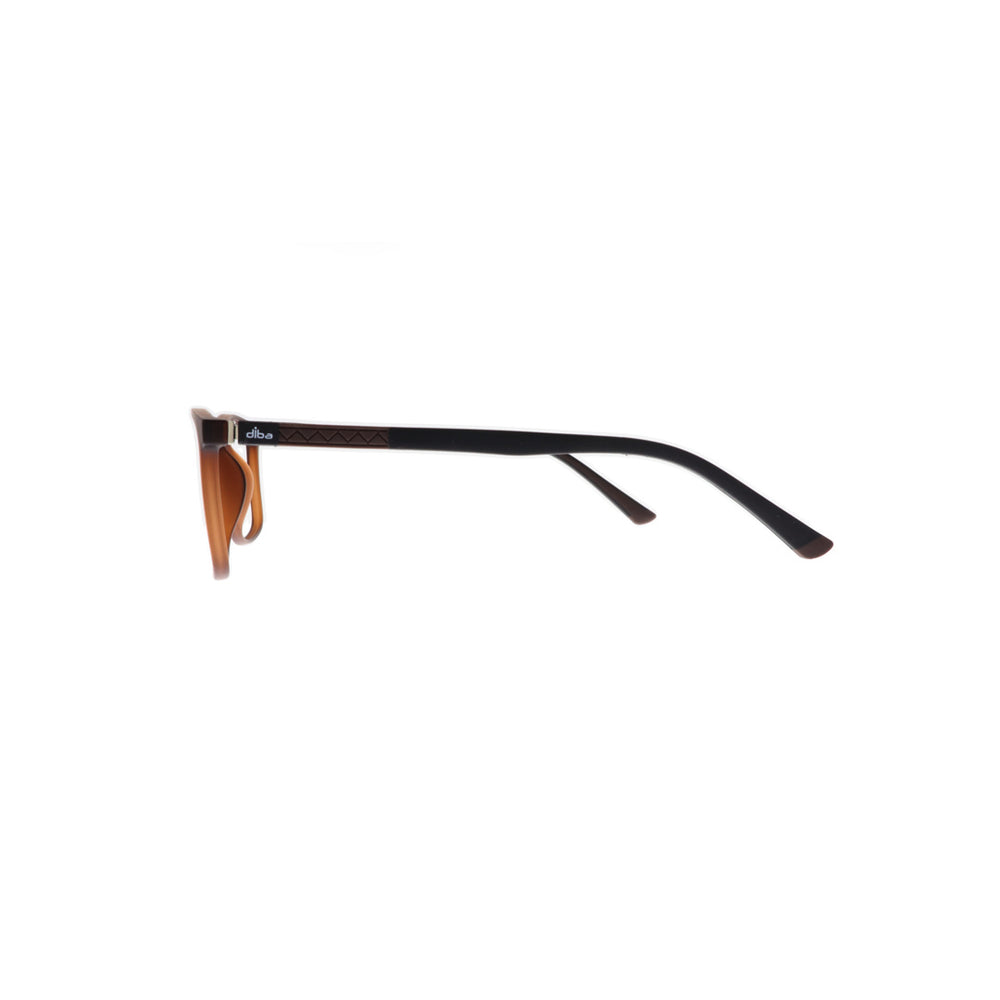 Diba 9022c5 For Men Eyeglasses Square Matte brown Size 54-18-146