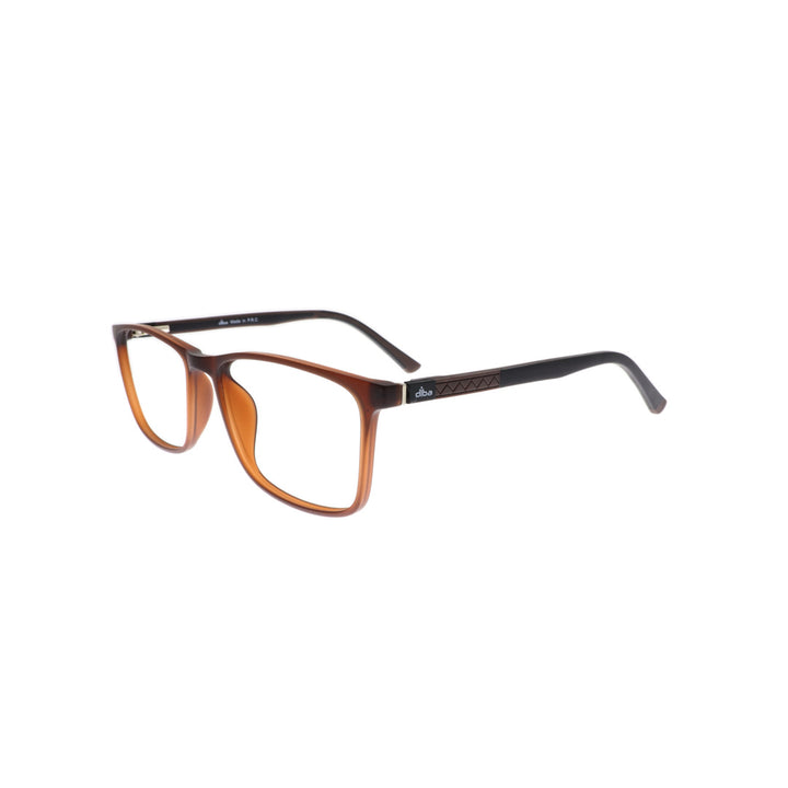 Diba 9022c5 For Men Eyeglasses Square Matte brown Size 54-18-146