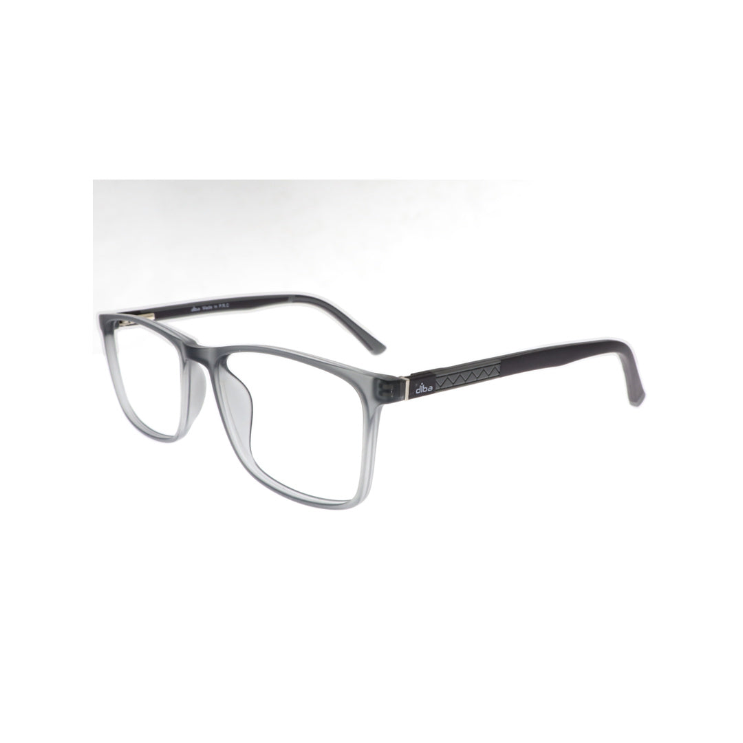 Diba 9022c6 For Men Eyeglasses Square matte gray Size 54-18-146