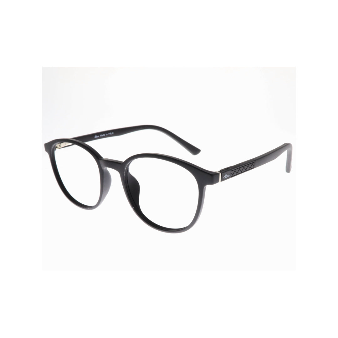 Diba 9023c1 For Unisex Eyeglasses Round matte black Size 49-19-146