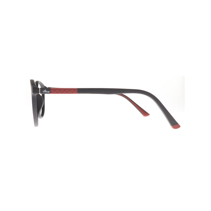 Diba 9023c2 For Unisex Eyeglasses Round matte black Size 49-19-146