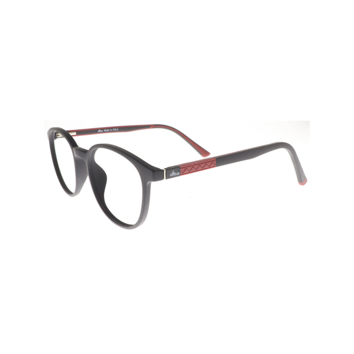 Diba 9023c2 For Unisex Eyeglasses Round matte black Size 49-19-146