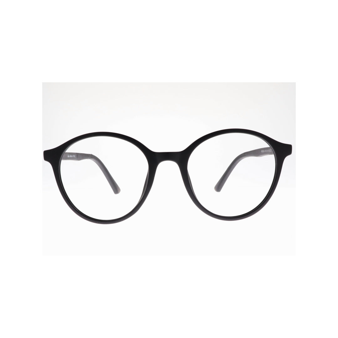 Diba 9024c1 For Unisex Eyeglasses Round matte black Size 49-19-146