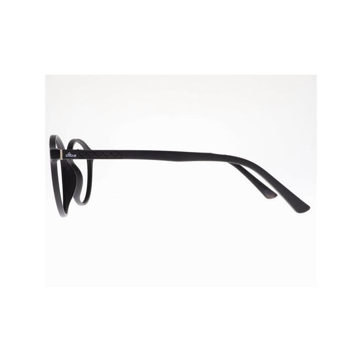 Diba 9024c1 For Unisex Eyeglasses Round matte black Size 49-19-146