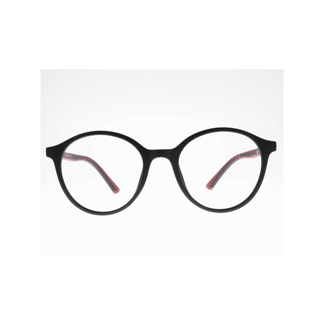 Diba 9024c2 For Unisex Eyeglasses Round matte black Size 49-19-146