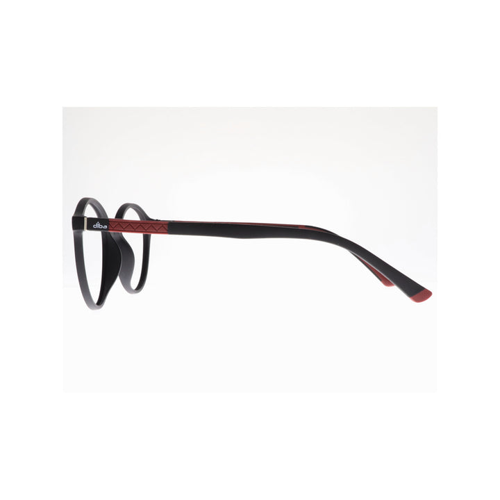 Diba 9024c2 For Unisex Eyeglasses Round matte black Size 49-19-146