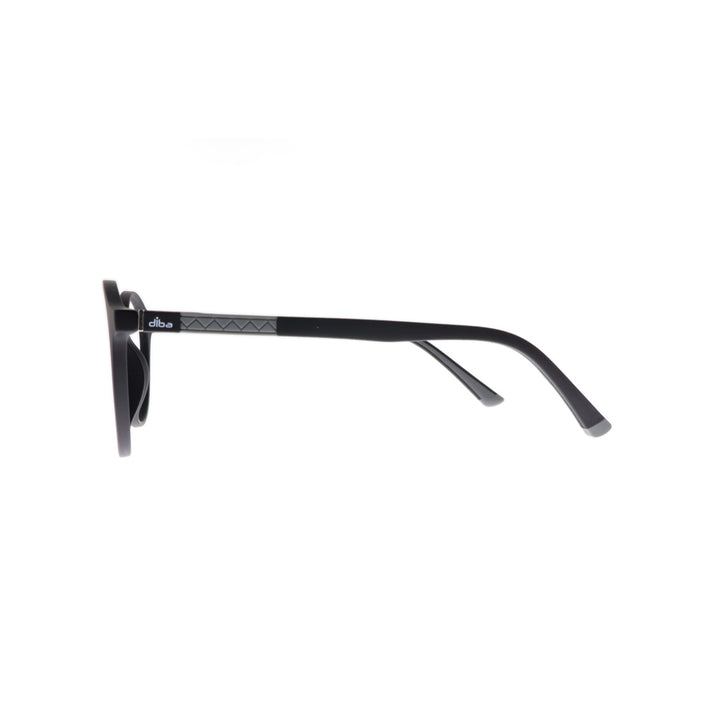 Diba 9024c3 For Unisex Eyeglasses Round matte black Size 49-19-146