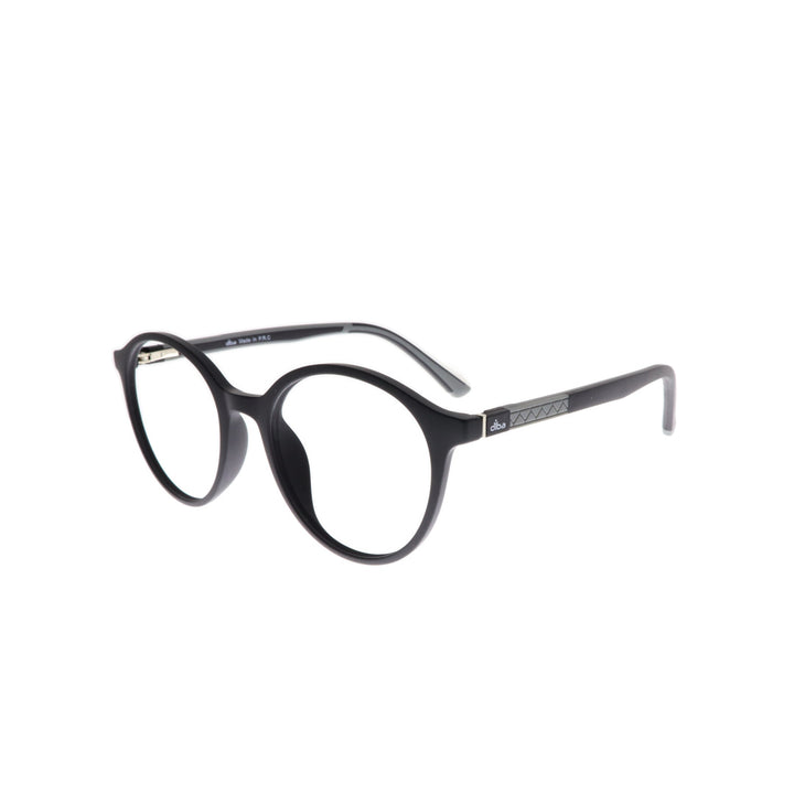 Diba 9024c3 For Unisex Eyeglasses Round matte black Size 49-19-146